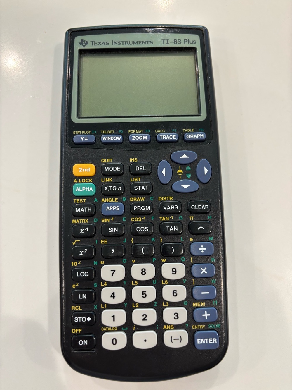 Texas Instruments TI-83 Plus Graphing Calculator - Black